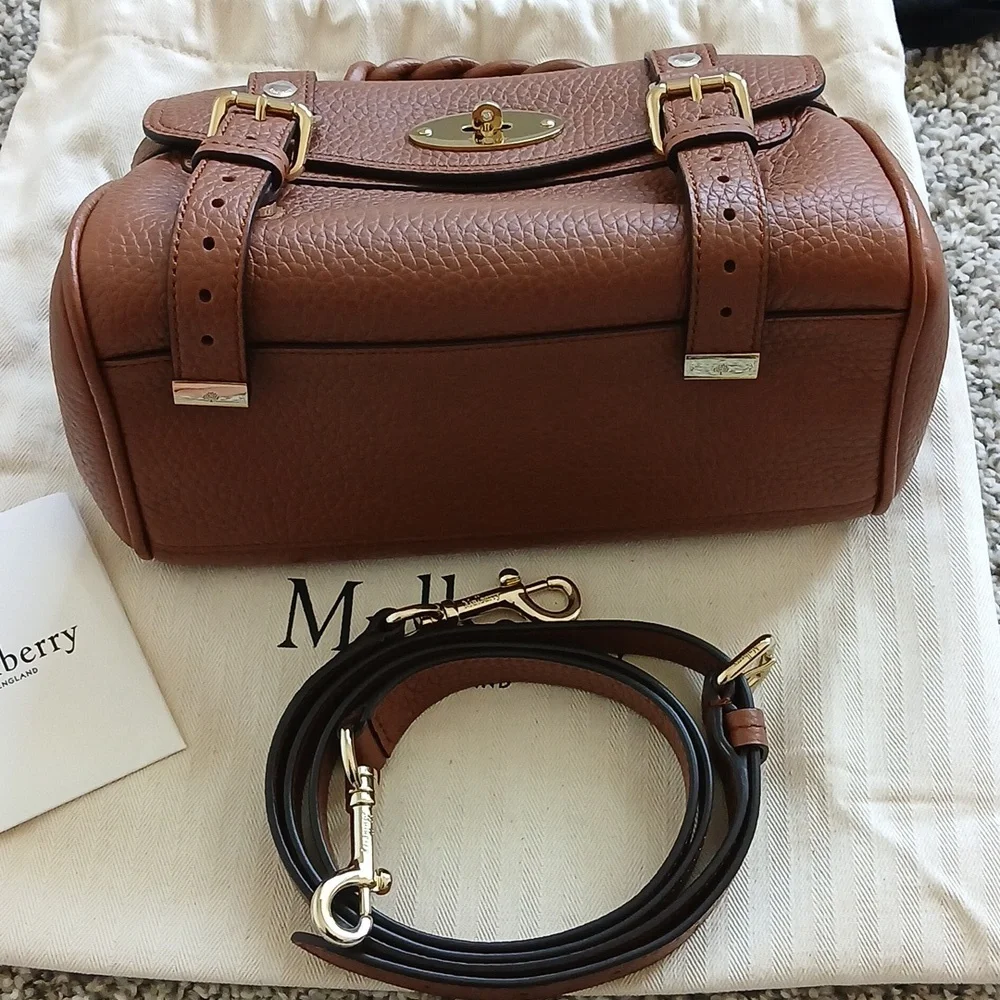 Mulberry Mini Alexa Heavy Grain - Picture 5 of 11